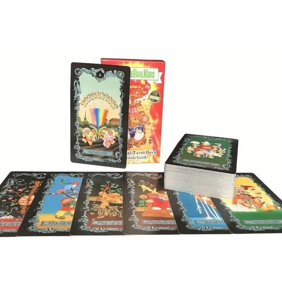 Garbage Pail Kids Tarot Deck and Digital Guidebook New Sealed Nice Retro - Picture 2 of 4